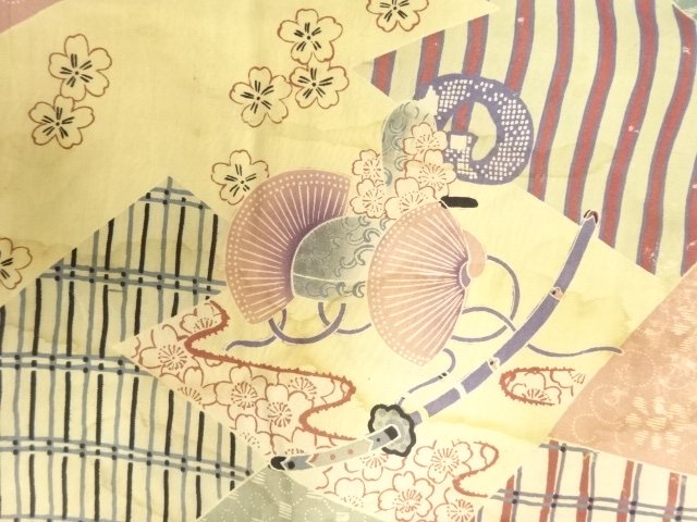 JAPANESE KIMONO / ANTIQUE NAGOYA OBI / ARMOR